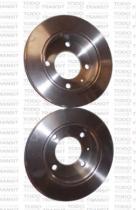 PISTONES Y CAMISAS 2 DISCOS DE FRENO D2 - 2 DISCOS DE FRENO DELANTEROS FORD FIESTA MK1 / MK2